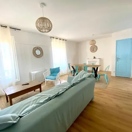 Lägenhet La Mouette Bleue -stationnement Gratuit-