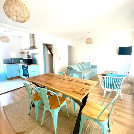 Lägenhet La Mouette Bleue -stationnement Gratuit- *