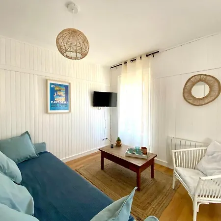 Lägenhet La Mouette Bleue -stationnement Gratuit-